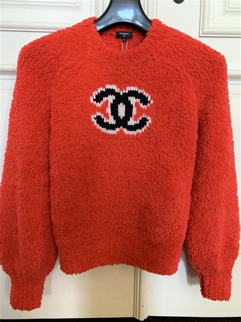 chanel knits|Chanel knit pullover.